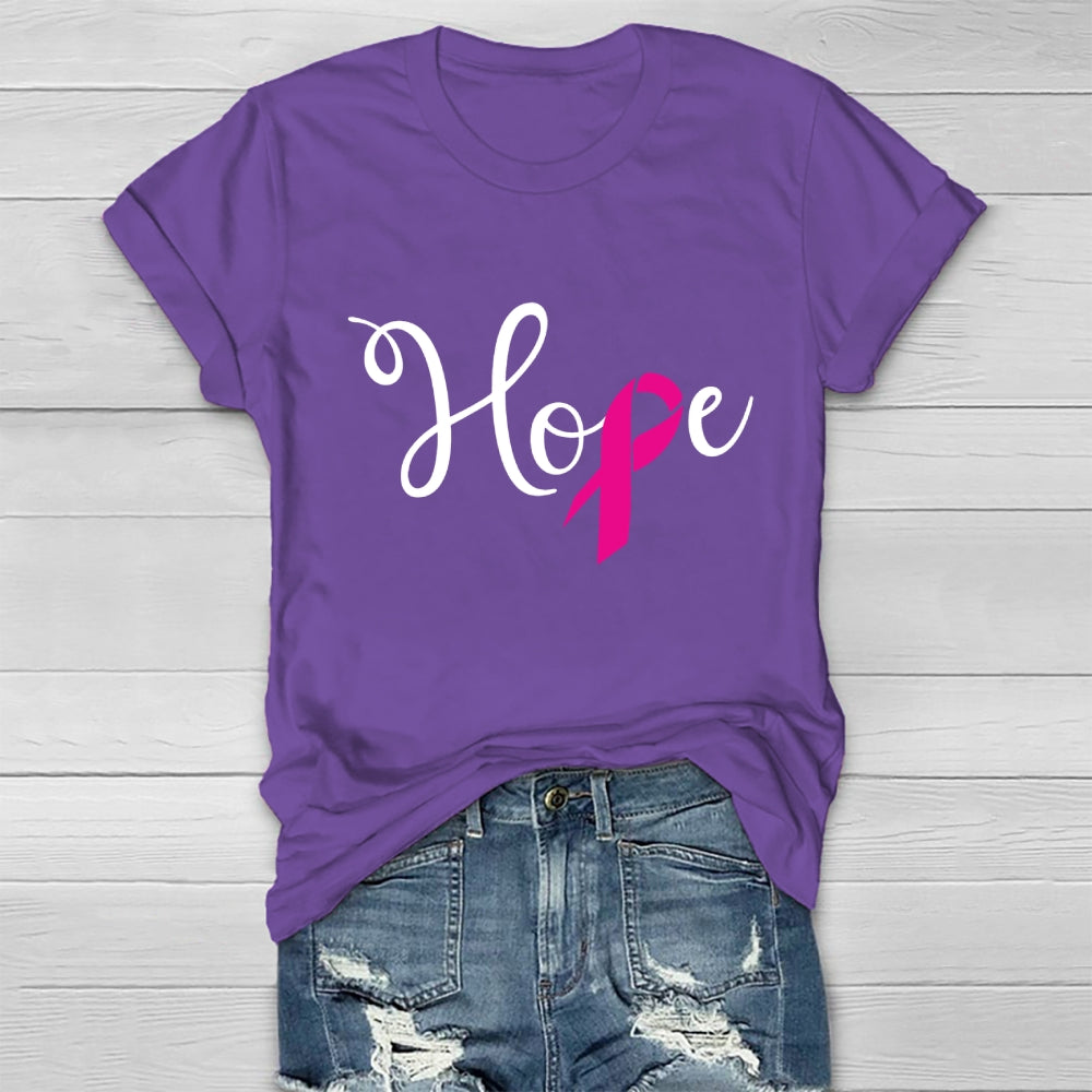 Hope Breast Cancer Awareness Healthwear T-shirt