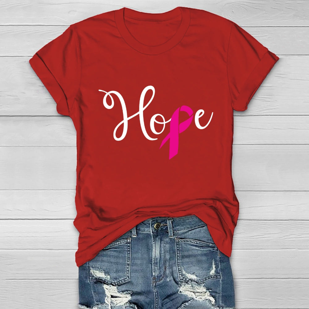 Hope Breast Cancer Awareness Healthwear T-shirt