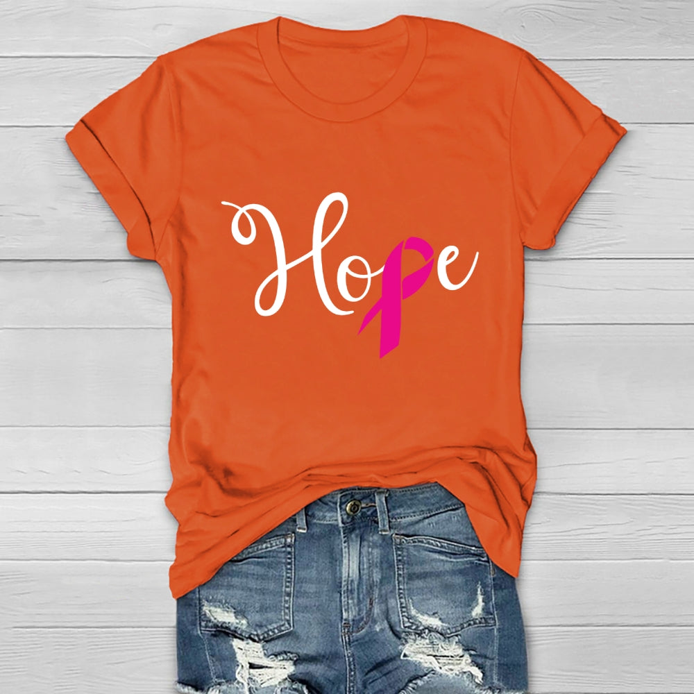 Hope Breast Cancer Awareness Healthwear T-shirt