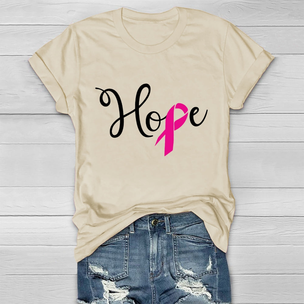 Hope Breast Cancer Awareness Healthwear T-shirt