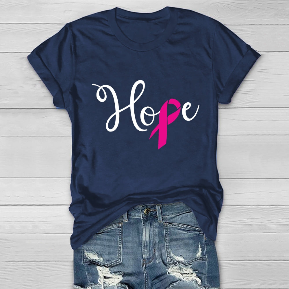 Hope Breast Cancer Awareness Healthwear T-shirt