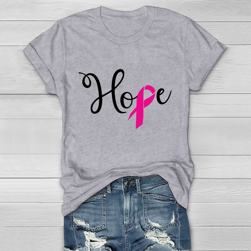 Hope Breast Cancer Awareness Healthwear T-shirt