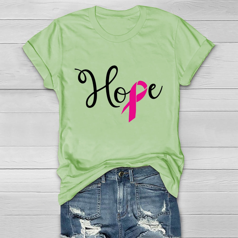 Hope Breast Cancer Awareness Healthwear T-shirt