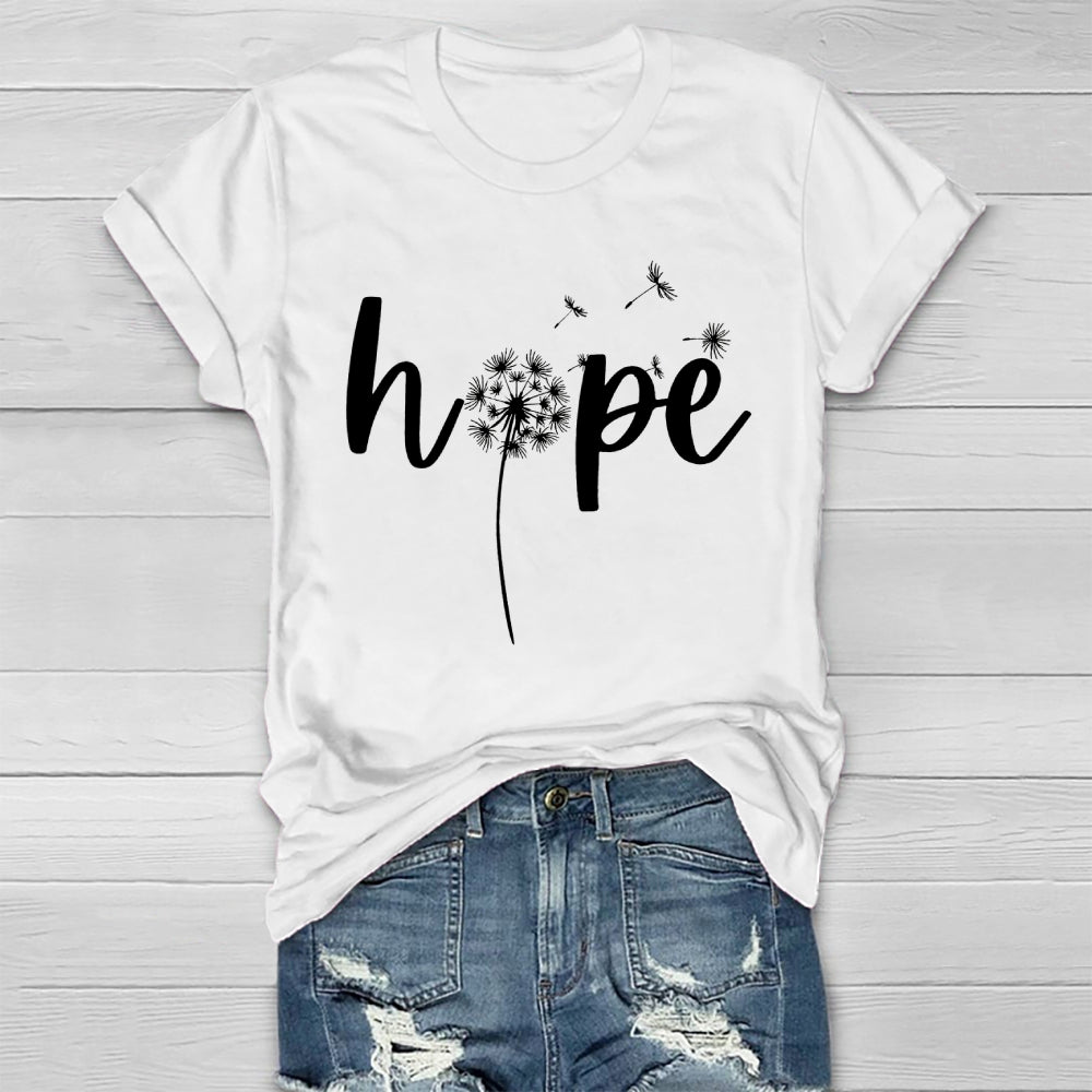 Hope Dandelion Healthwear T-shirt