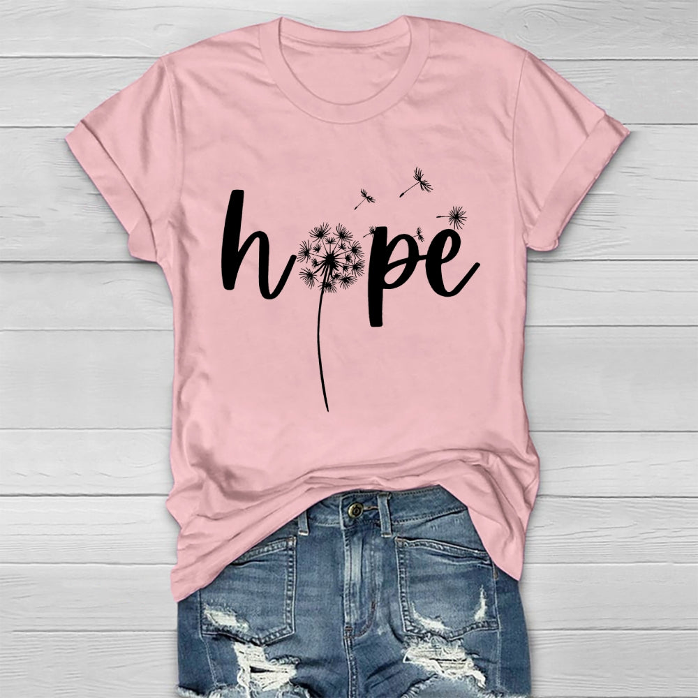 Hope Dandelion Healthwear T-shirt