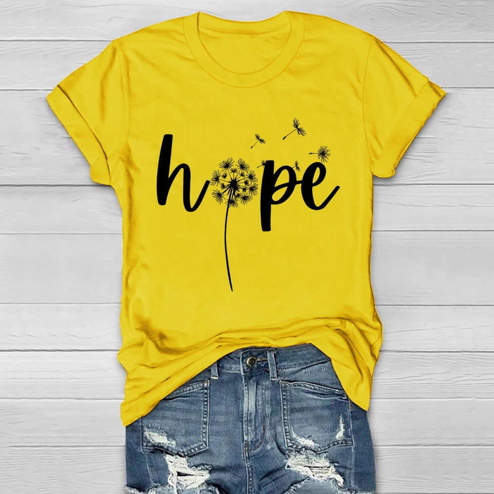 Hope Dandelion Healthwear T-shirt