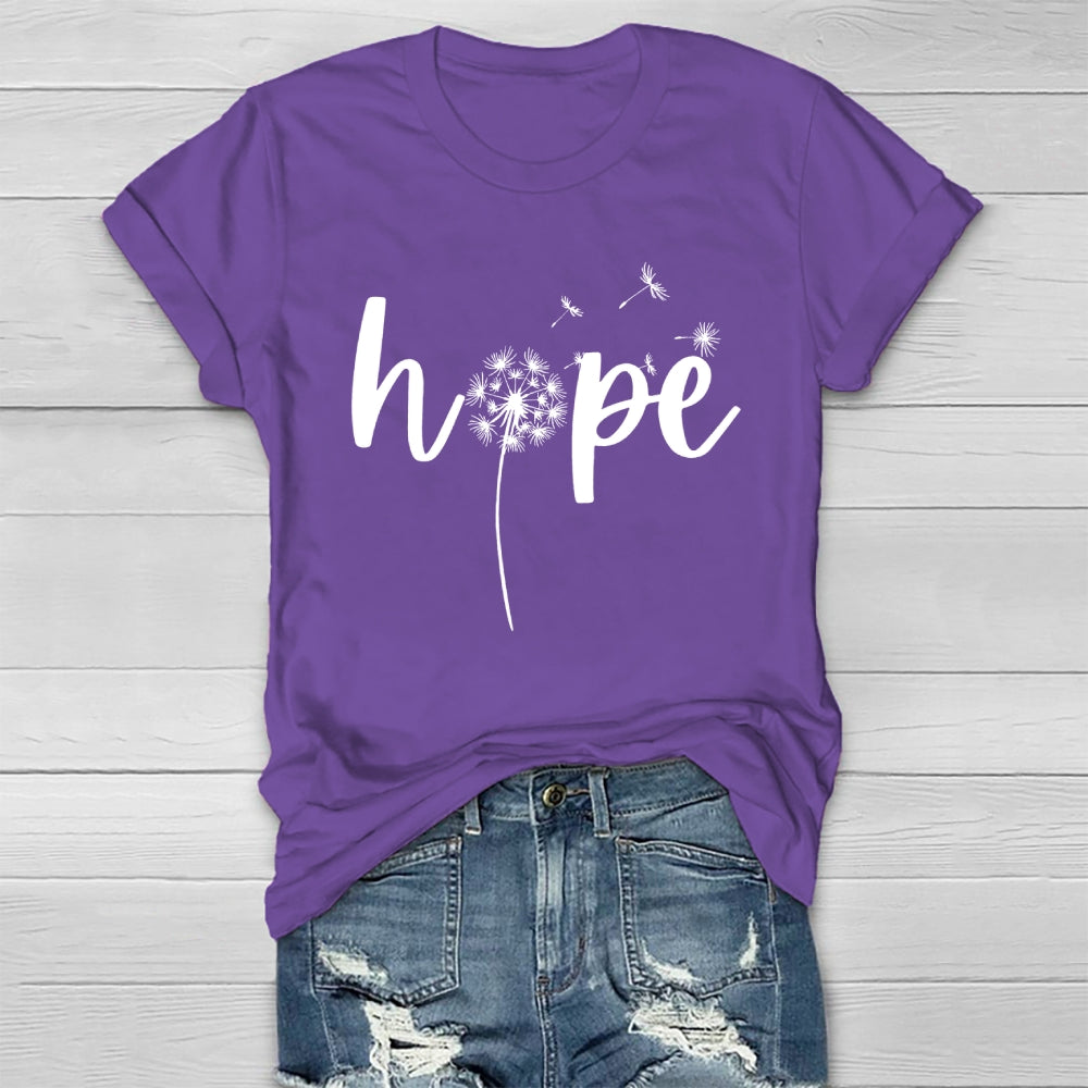 Hope Dandelion Healthwear T-shirt