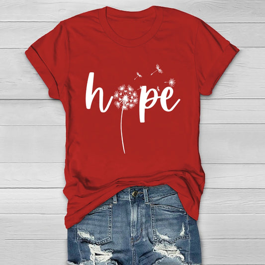 Hope Dandelion Healthwear T-shirt
