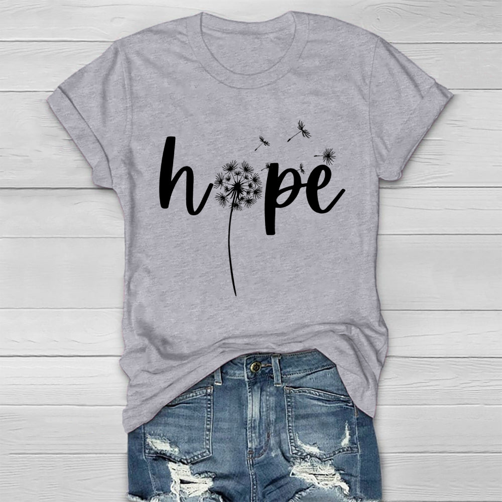 Hope Dandelion Healthwear T-shirt