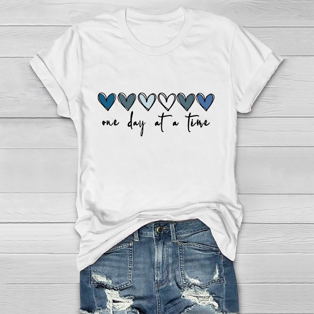 One Day At A Time  Healthwear T-shirt