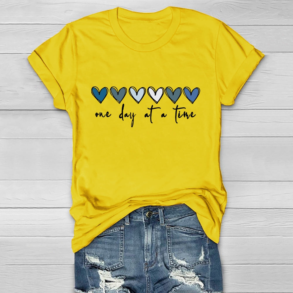 One Day At A Time  Healthwear T-shirt