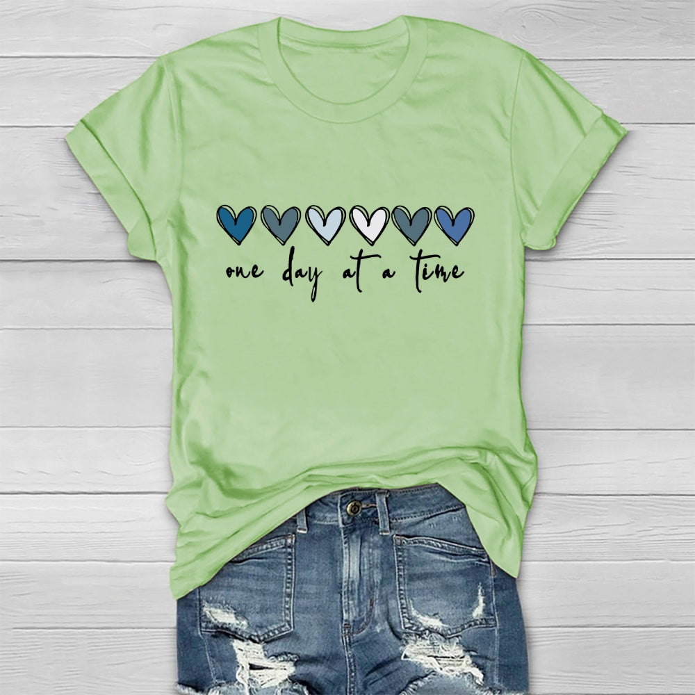 One Day At A Time  Healthwear T-shirt