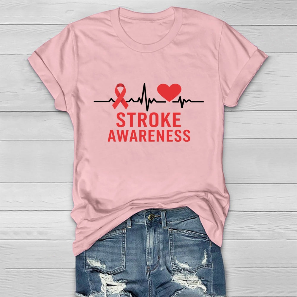 Stroke Awareness Healthwear T-shirt