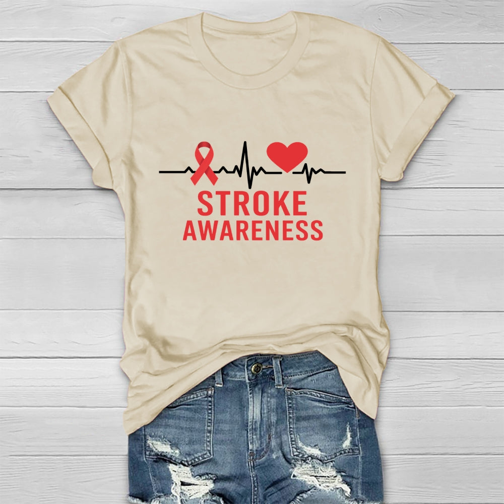 Stroke Awareness Healthwear T-shirt