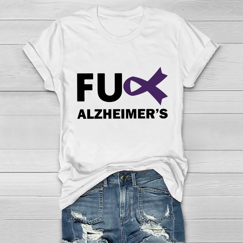Fu Alzheimer's Awareness Healthwear T-shirt