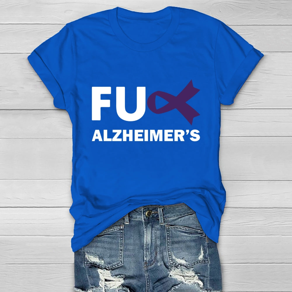 Fu Alzheimer's Awareness Healthwear T-shirt