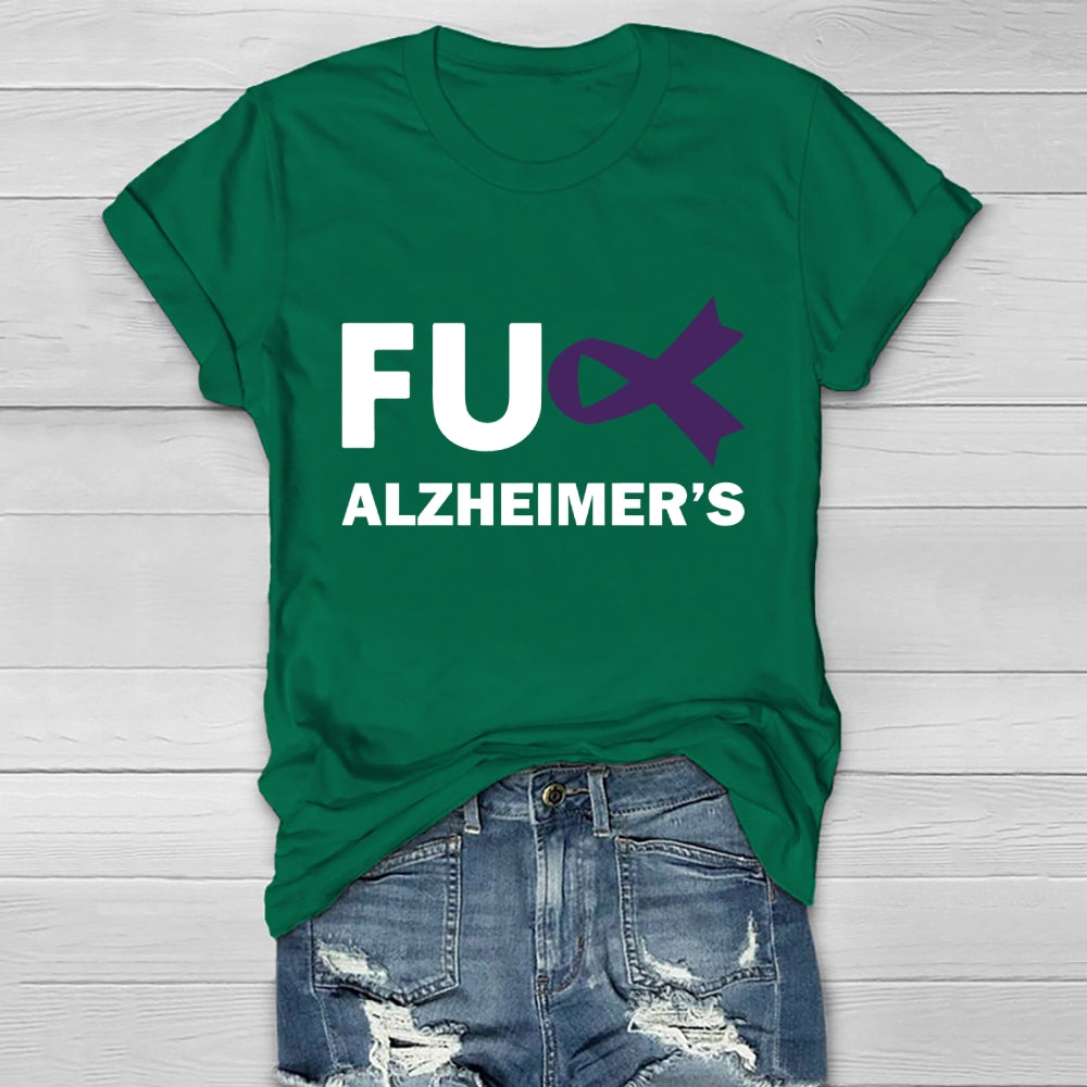 Fu Alzheimer's Awareness Healthwear T-shirt