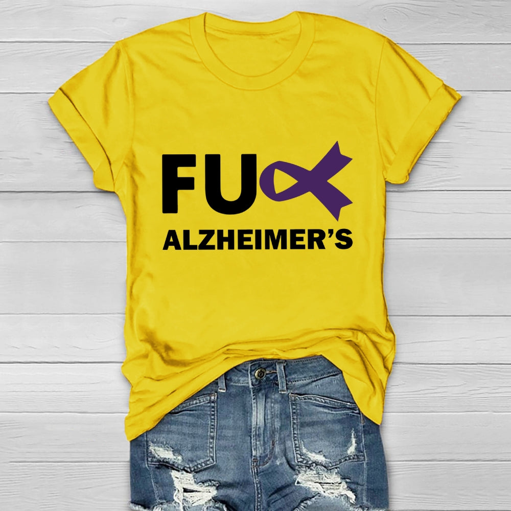 Fu Alzheimer's Awareness Healthwear T-shirt