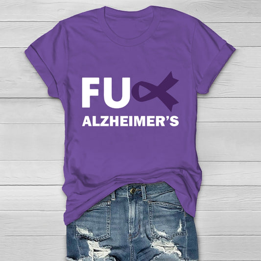 Fu Alzheimer's Awareness Healthwear T-shirt