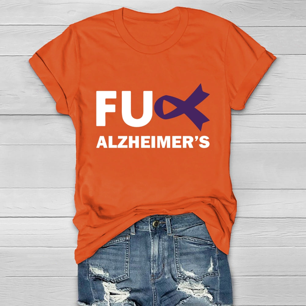 Fu Alzheimer's Awareness Healthwear T-shirt
