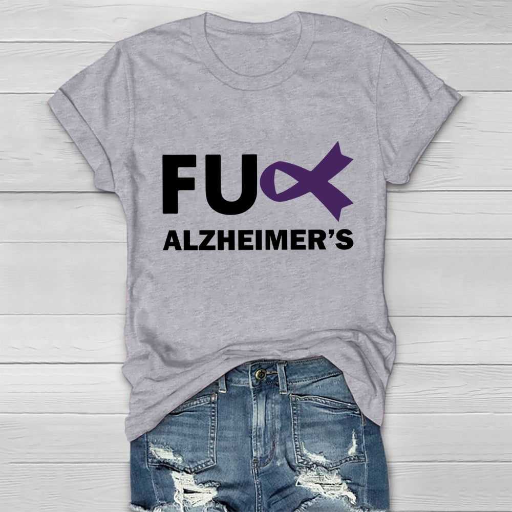 Fu Alzheimer's Awareness Healthwear T-shirt