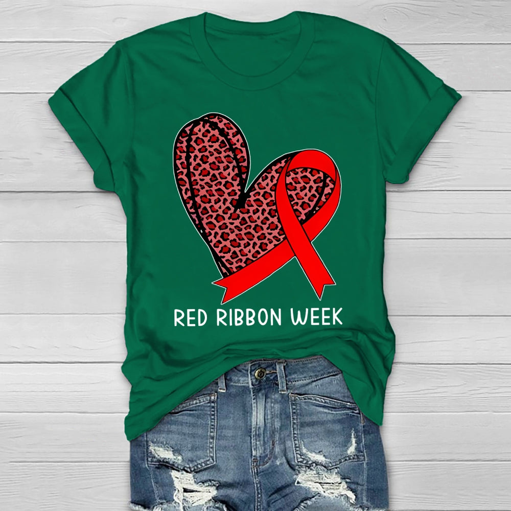 Red Ribbon Week  Healthwear T-shirt