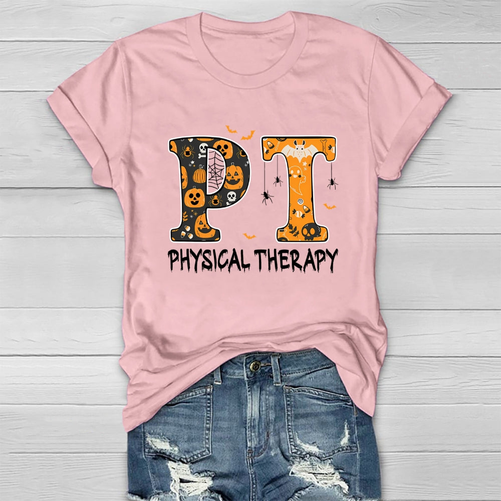 Physical Therapy Halloween Healthwear T-shirt