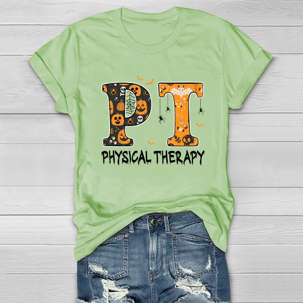 Physical Therapy Halloween Healthwear T-shirt