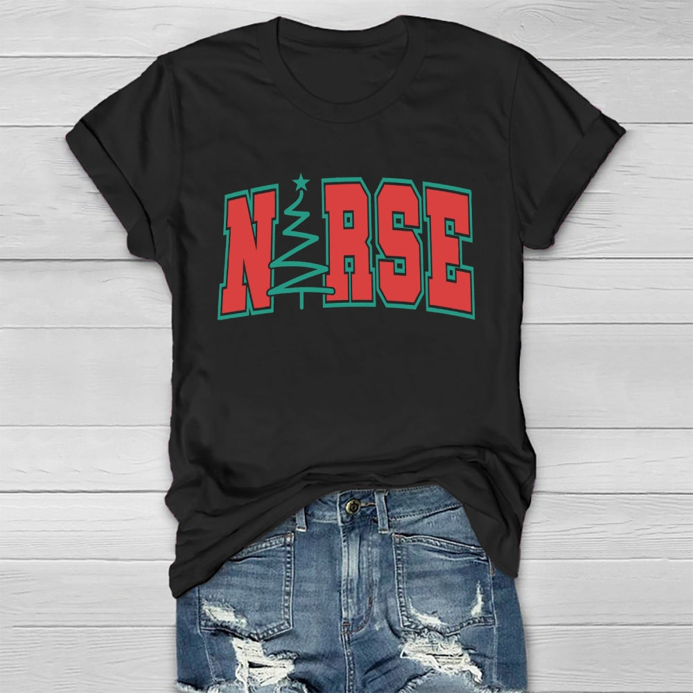 Christmas Nurse Healthwear T-Shirt