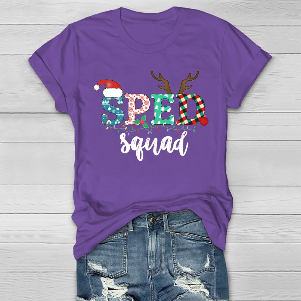 Christmas Sped Squad Healthwear T-Shirt