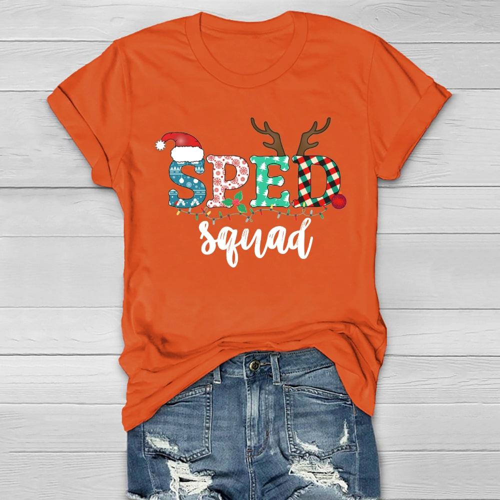 Christmas Sped Squad Healthwear T-Shirt