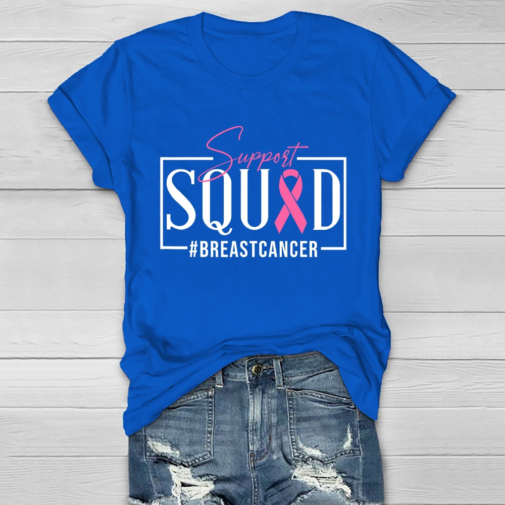 Support Squad Breast Cancer  Healthwear T-shirt
