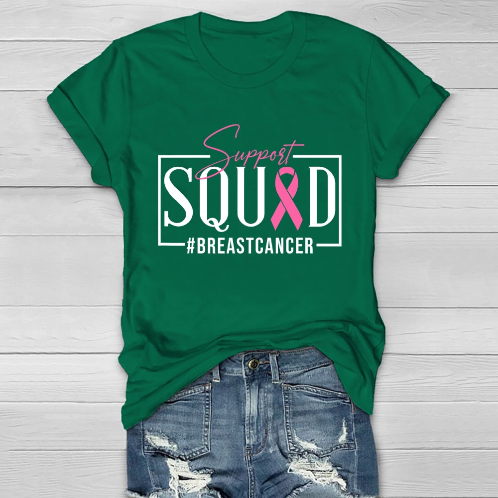 Support Squad Breast Cancer  Healthwear T-shirt