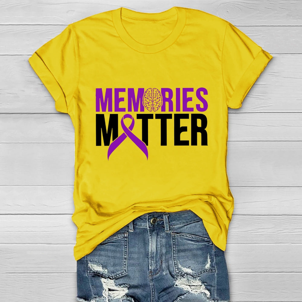 Memories Matter Alzheimer Healthwear T-shirt