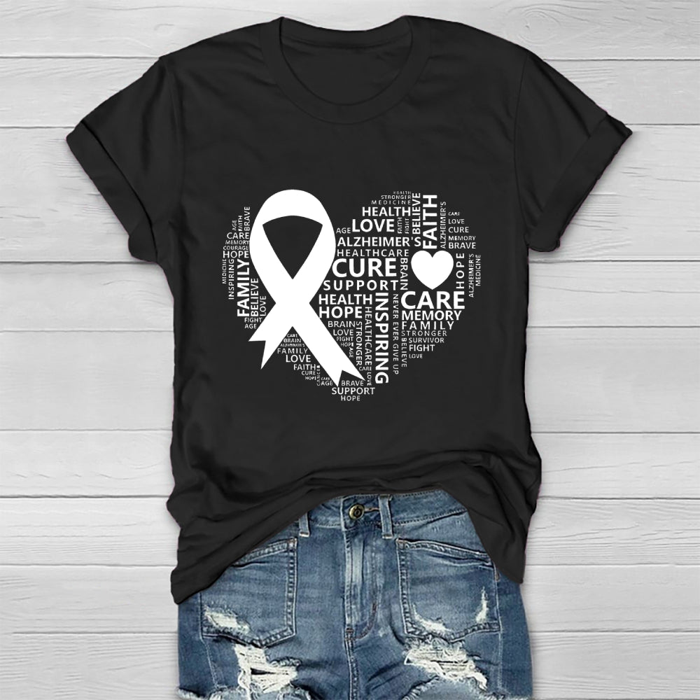 Alzheimer's Awareness Healthwear T-shirt