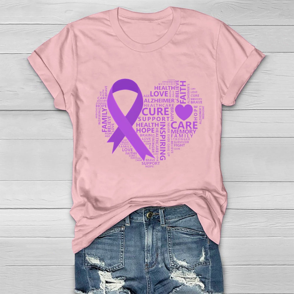 Alzheimer's Awareness Healthwear T-shirt