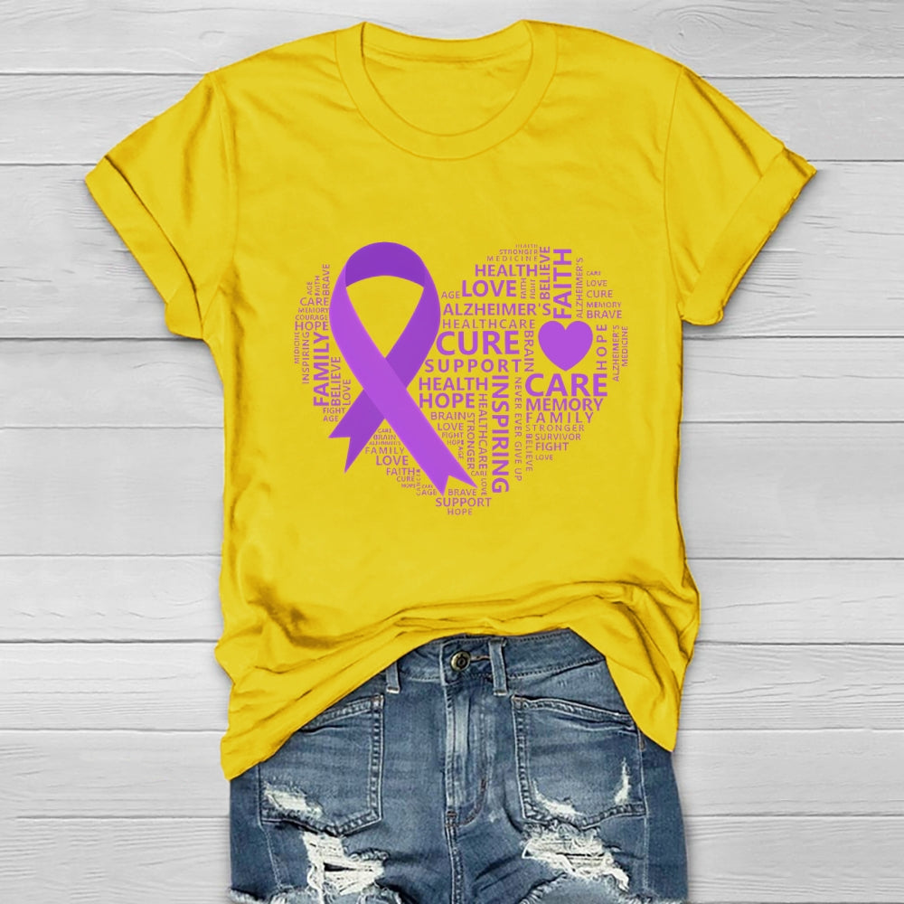 Alzheimer's Awareness Healthwear T-shirt
