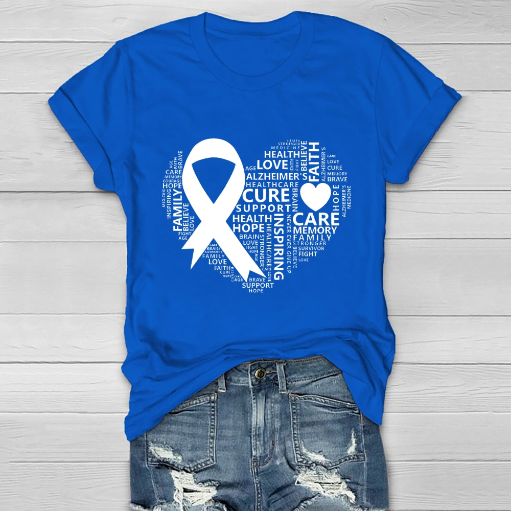 Alzheimer's Awareness Healthwear T-shirt