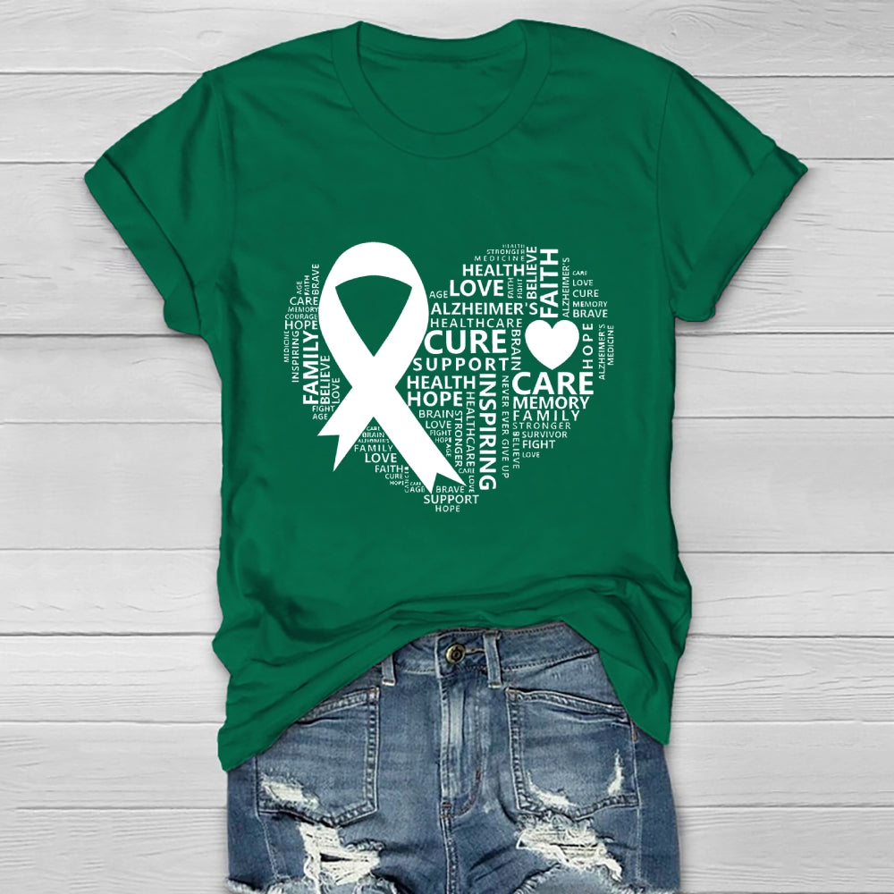 Alzheimer's Awareness Healthwear T-shirt