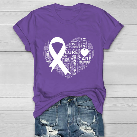 Alzheimer's Awareness Healthwear T-shirt