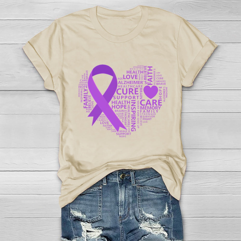 Alzheimer's Awareness Healthwear T-shirt