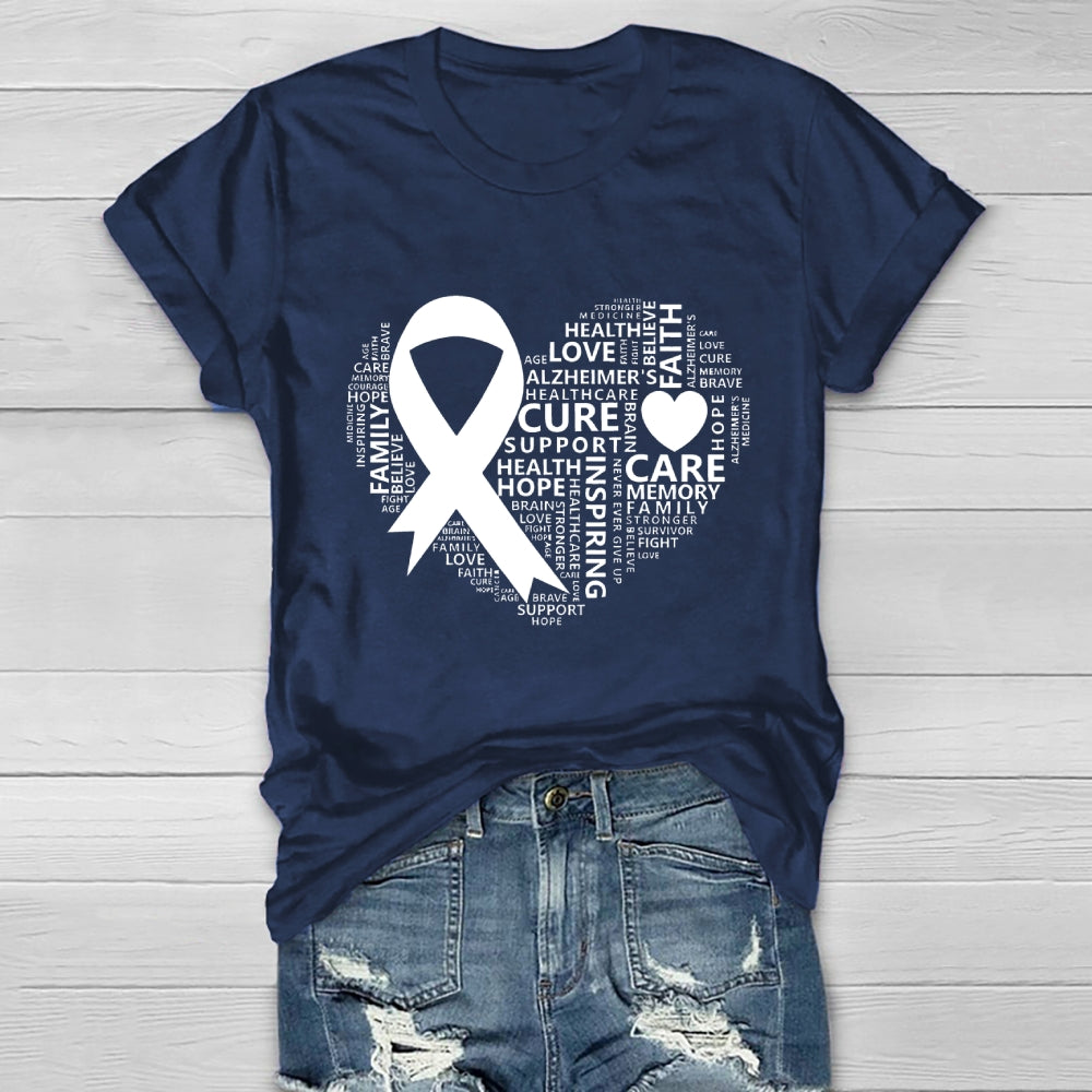 Alzheimer's Awareness Healthwear T-shirt