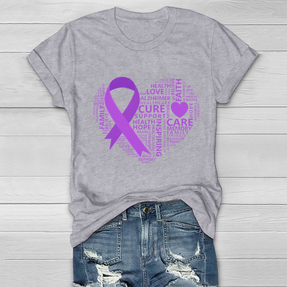 Alzheimer's Awareness Healthwear T-shirt
