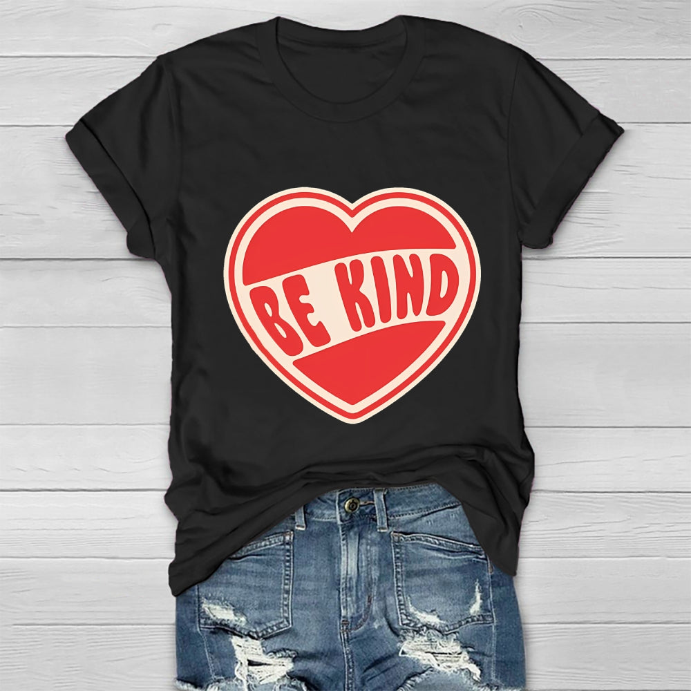 Be Kind Love Letters Healthwear T-shirt