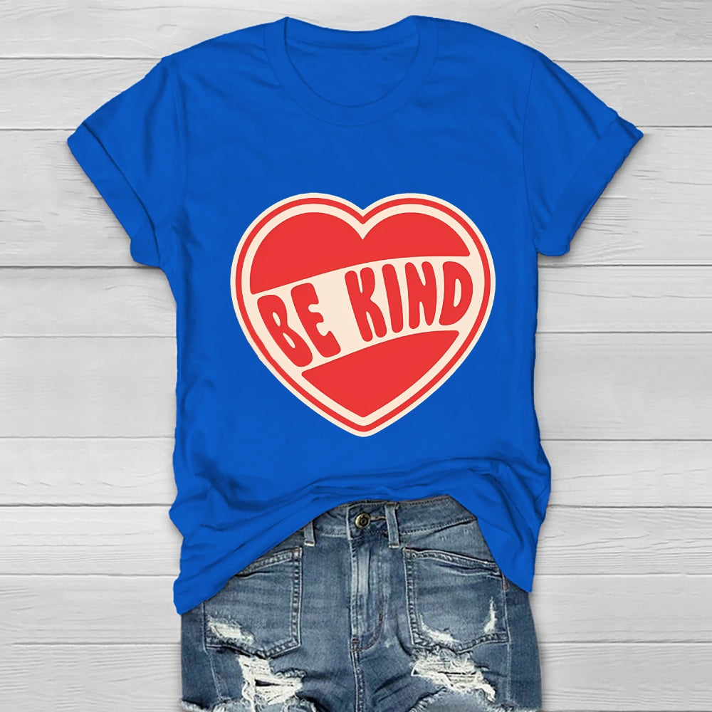 Be Kind Love Letters Healthwear T-shirt