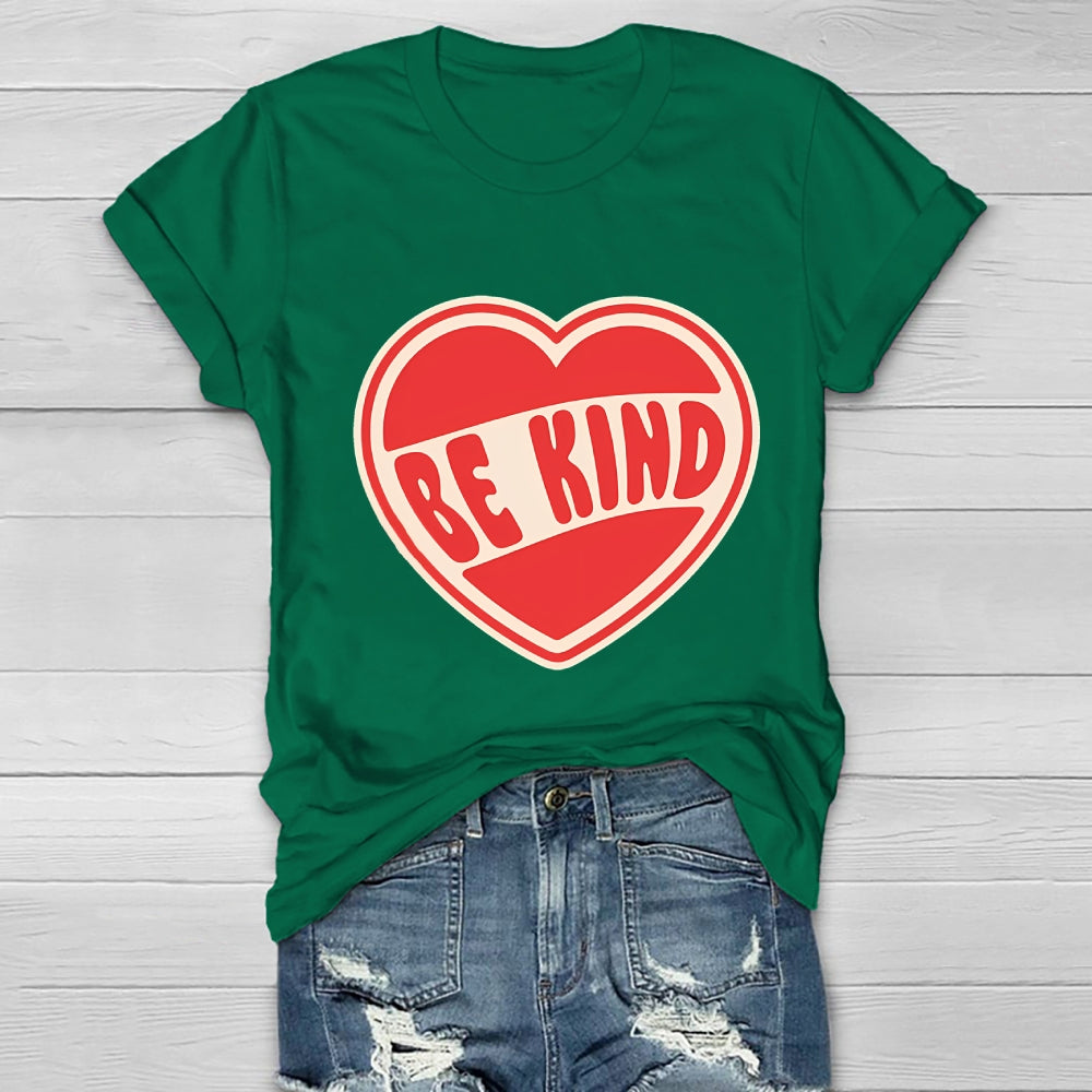 Be Kind Love Letters Healthwear T-shirt