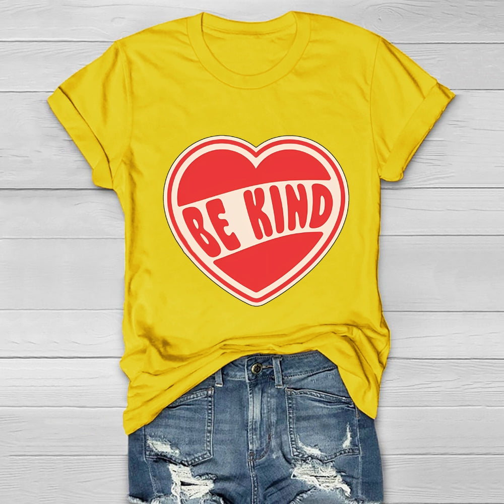Be Kind Love Letters Healthwear T-shirt