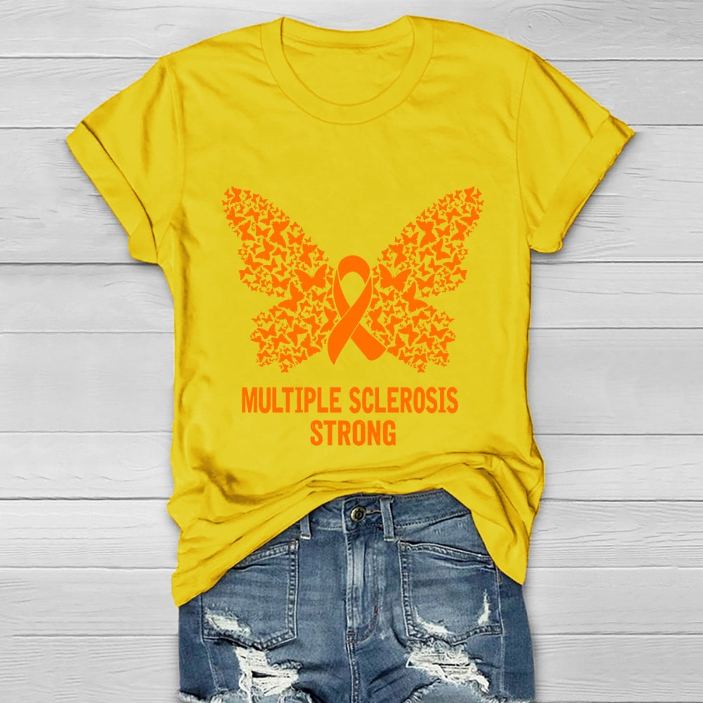 Multiple Sclerosis Strong Healthwear T-shirt