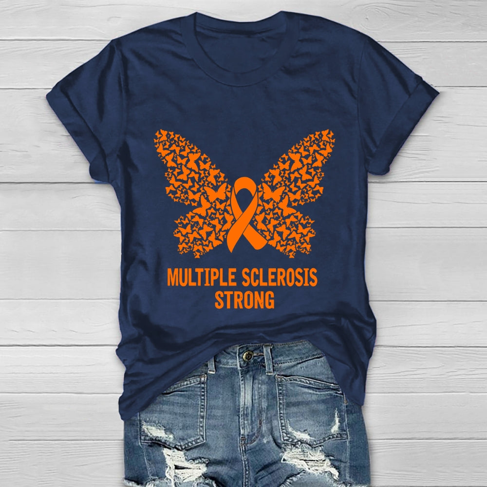 Multiple Sclerosis Strong Healthwear T-shirt