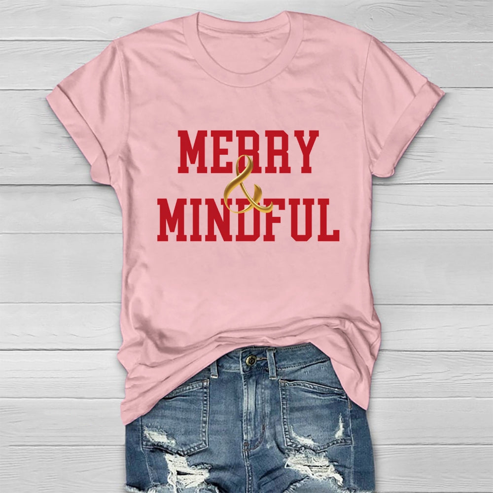 Merry And Mindful  Healthwear T-shirt